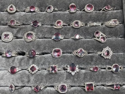 Кольцо бомба вечеринки RBP единорог омбре кристалл 32 кольцо лот и кольцо чехол NR - Изображение 1 из 4