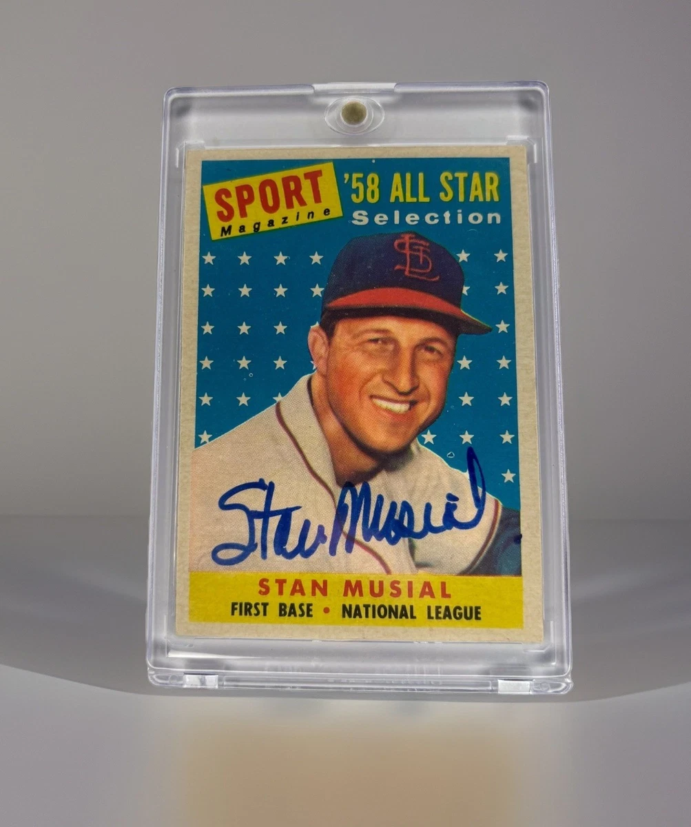 MLBトレカスタンミュージアル2000枚限定カード Stan Musial 1958 Season Baseball Sports Trading Cards