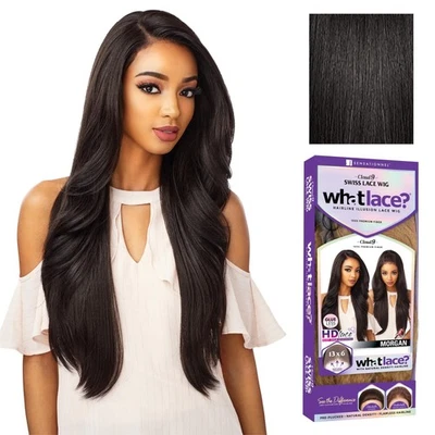What Lace 13X6 Wigs - Morgan Lacefrontal Hand Tied Glueless Synthetic with Na... - Image 1 of 4