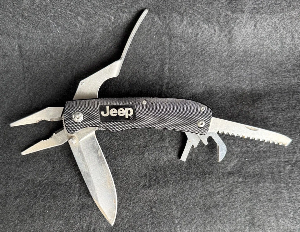 JEEP мульти инструмент плоскогубцы нож пила из нержавеющей стали мульти нож 2007 - Изображение 1 из 2