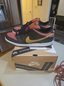 Size 13- Nike Dunk Premium SB QS Low Walk Of Fame - Brooklyn PROJECTS 504750-076 - Picture 1 of 24