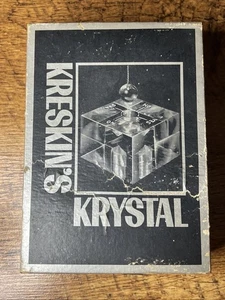 Vintage KRESKIN'S KRYSTAL Pendulum Entertaining Party Game With Original Box CIB - Afbeelding 1 van 13