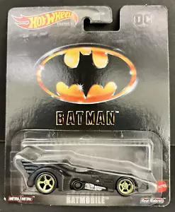 2023 HOT WHEELS PREMIUM Entertainment Series DC BATMAN BATMOBILE ~ BOX SHIP FREE - Picture 1 of 9