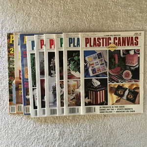 Posten 9 1980er-90er Kunststoff Leinwand Zeitschriften Urlaub Saison Halloween 216 Projekte - Bild 1 von 6