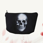  M Miss Makeup Kits for Women Skull Wallet Lightweight Cosmetic Bag