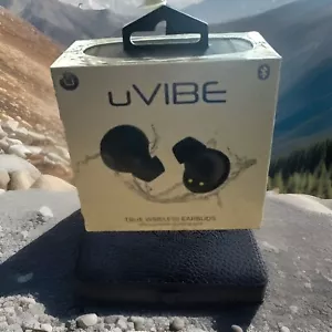 U-VIBE True Wireless Earbuds with Charging Case, Black - Picture 1 of 3