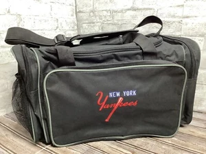 Bolso de Lona de Viaje New York Yankees Lona Negra MLB Insiders Club Life Member - Imagen 1 de 13