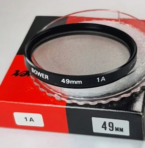 49mm Skylight 1A Glass Lens Filter 49 mm sklight1A Bower Made in Japan E49 E-49 - Picture 1 of 8