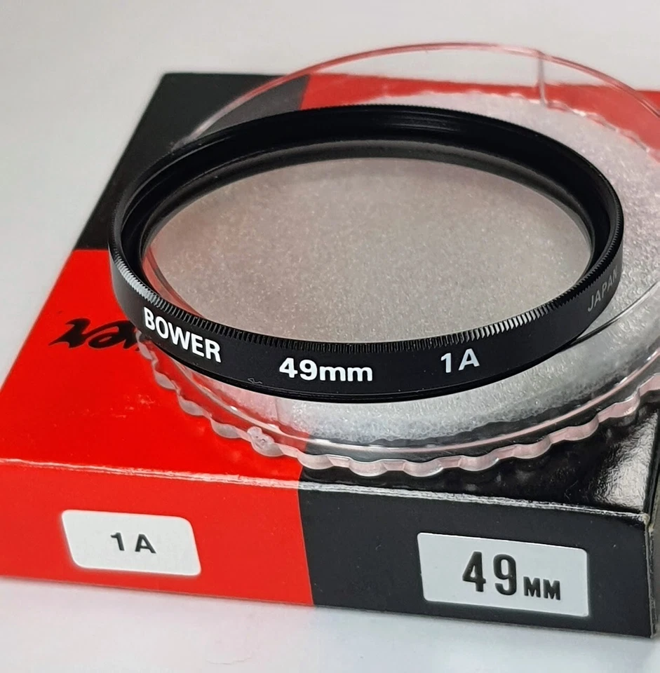 49mm Skylight 1A Glass Lens Filter 49 mm sklight1A Bower Made in Japan E49 E-49 - Image 1 of 4