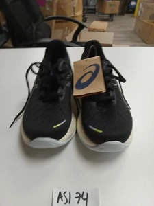 Asics Gel-Cumulus 26 Womens Size: 8.5  Black/Safety yellow 1012B599-006 - Picture 1 of 7