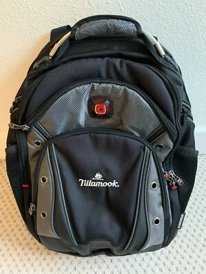 Wenger - Mochila Synergy para portátil de 16" - Negra/Gris (con logotipo Tillamook) Foto 1 de 3