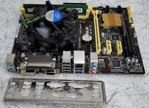 ASUS H81M-C Mainboard Core I5-4440 3,1GHz 8GB - Bild 1 von 5