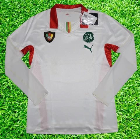 Cameroon Soccer Jersey Football Shirt 100% Authentic Player Issue M 2008 Away Cover