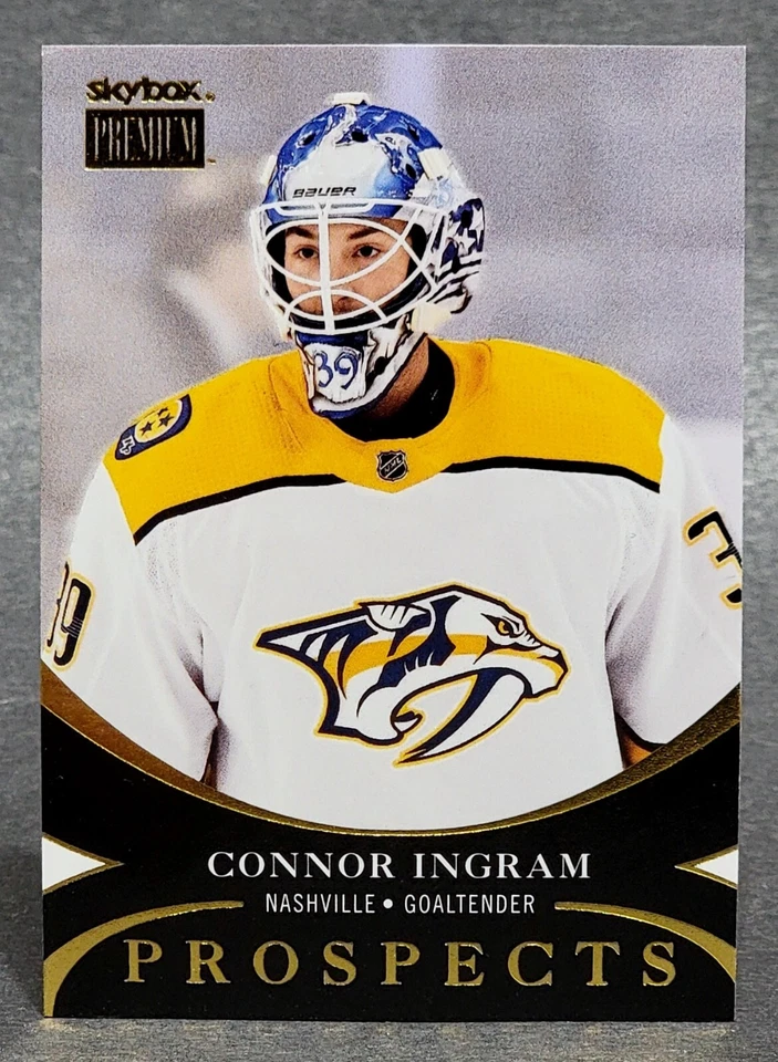 2020-21 Skybox Metal Universe Premium Prospects #PP-29 Connor Ingram - Image 1 of 2