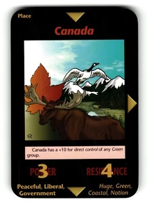 Canadá Base Set Cartas INWO Illuminati Nuevo Orden Mundial Juego - Imagen 1 de 4