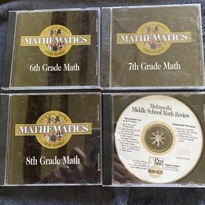 Pro One Mathematics for 6th 7th 8th + Middle School Math CD-ROM for Windows - Picture 1 of 2