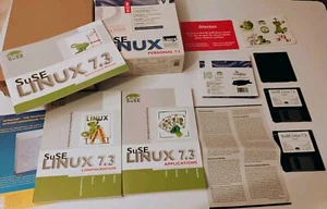 Suse Linux Professional 7.3 Complete System Software Programs 3CDs & 3 Floppy's - Picture 1 of 24