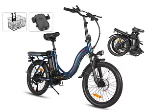 SAMEBIKE Adult Ebike 560W Foldable 36V 13AH Electric Bicycle 20MPH Electric Bike - Picture 1 of 17
