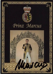 Prinz Marcus von Anhalt UH Autogrammkarte original signiert 3723 H - Picture 1 of 1