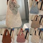 Knitted Handbags Hollow Woven Shopper Bags Fashion Women Shoulder Bags