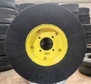 Super Grip Tail Wheel Laminated Tire w/4 Bolt Wheel fits OEM John Deere AW30717 - Picture 1 of 3