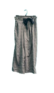 Trend BlossomsWomen's Printed Wide leg Pants Size 14 Blue Bow Tie Pants NWT - Picture 1 of 2
