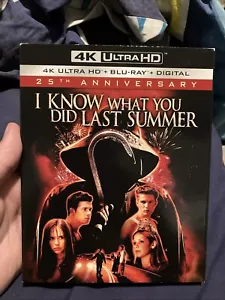 I Know What You Did Last Summer (1997) 4K UHD Blu-ray w/Slipcover Guaranteed NEW - Picture 1 of 10