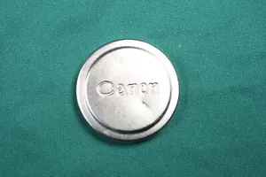 Canon Vintage Slip-on Chrome Metal Lens Cap 48mm - FREE Shipping - Picture 1 of 2