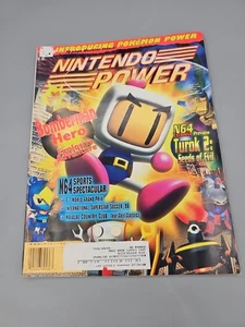 Nintendo Power Volume 111 August 1998 Bomberman Hero W/Poster & Inserts - Picture 1 of 6
