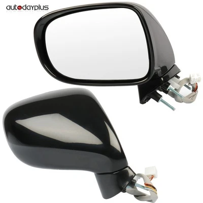 (L+R) 镜子 LX1321109 适用于 06-08 雷克萨斯 Is250/350 电源加热黑色水坑灯 — 第 1/4 张图片