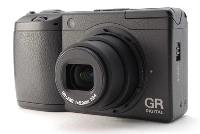 SC3629 [Near Mint] RICOH GR DIGITAL II (2) 10.1 MP Black Digital Camera JAPAN - Image 1 of 4