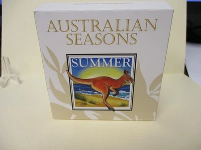 2013 AUSTRALIA AUSTRALIAN SEASONS SUMMER 1 oz. SILVER - Image 1 of 4