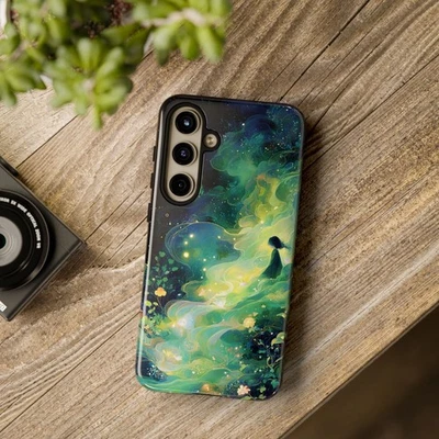 Funda para teléfono Samsung Dreamy Forest - Proteger ilustración de fantasía artística Foto 1 de 4