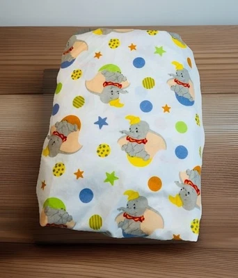 Disney Baby Dumbo The Flying Elephant Fitted Crib Sheet - Image 1 of 4