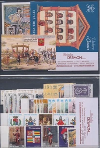 1997 Vatican, Complete Year 34 Values + 2 Sheets + 1 Booklet - MNH ** - Picture 1 of 1