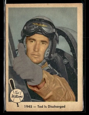 Fleer Ted Williams 1959 #25 Ted Williams *bajo grado* Foto 1 de 2
