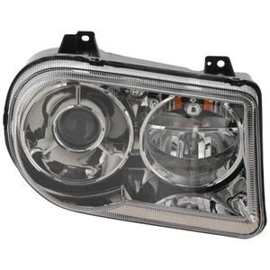 Halogen Headlight For 2005-2010 Chrysler 300 C Models w/ Delay Option Right Side - Picture 1 of 7