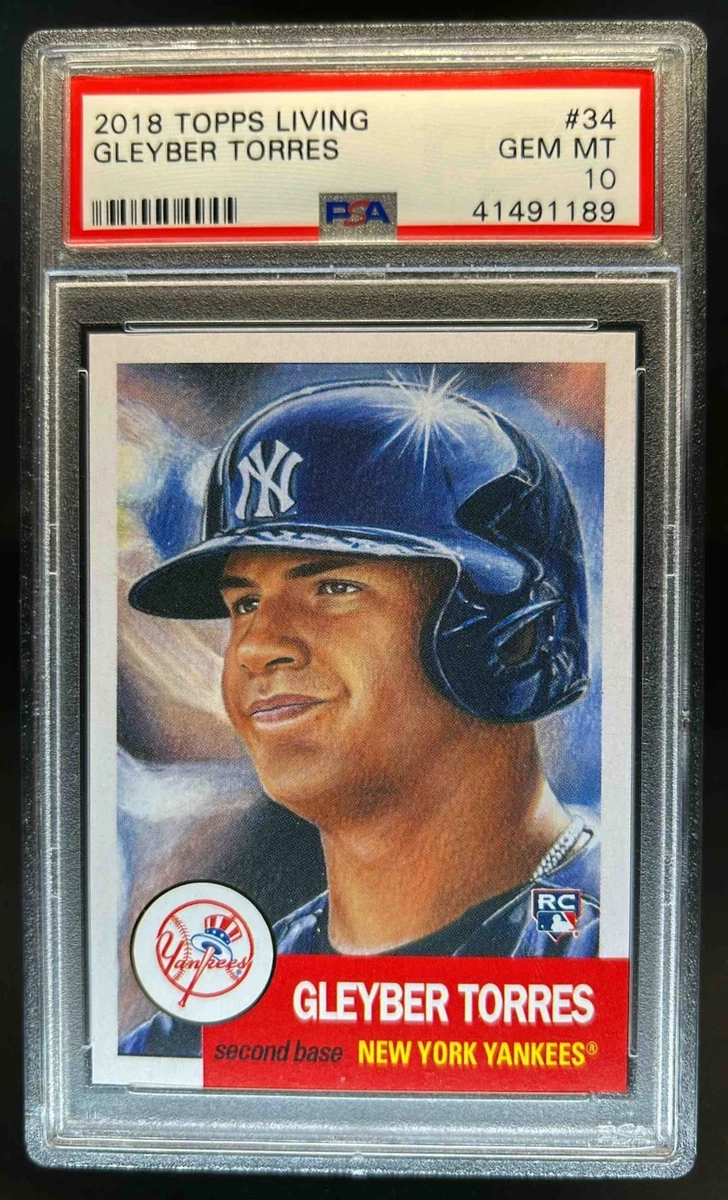 Gleyber Torres Professional Sports Authenticator (PSA) Baseball