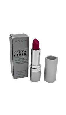 AVON~BEYOND COLOR LIPSTICK SPF 15 SUNSCREEN~ BITTEN~ DISCONTINUED - Image 1 of 2