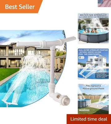 Lightweight Water Fun Fountain for In-ground & Above Ground Pools – Simple Setup - Image 1 of 4