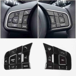 Pulsante volante in lega nero per Jaguar XE XF F-PACE E-PACE F-TYPE - Foto 1 di 9