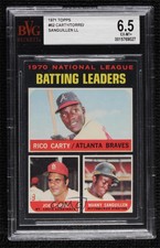 1971 Topps League Leaders Rico Carty Joe Torre Manny Sanguillen #62 BVG 6.5 HOF
