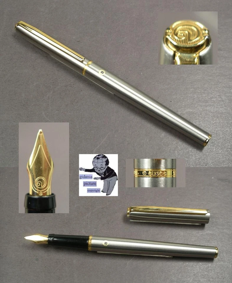 Elysee Concorde Füllfederhalter in Steel neuwertig - Bild 1 von 1