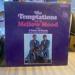 The Temptations - The Temptations In A Mellow Mood (LP Record) VG  ~ 1967 Gordy - Picture 1 of 2