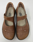 Women's Naot Brown Leather Mary Jane Shoes Size 37