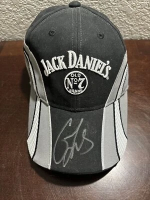 Sombrero Jack Daniels autografiado firmado por Casey Mears Nº 7 de NASCAR Foto 1 de 4