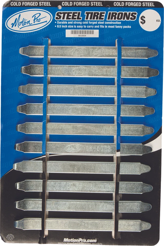 Neumático largo de acero Motion Pro estándar hierro 08-0004 Foto 1 de 1