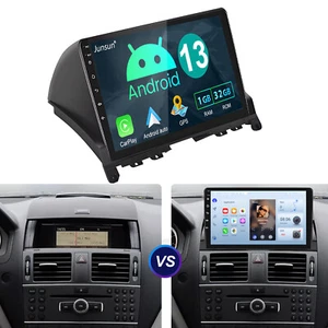Android 13 Carplay Autoradio GPS Navi WIFI Für Mercedes-Benz C-Klasse W204 S204 - Bild 1 von 13