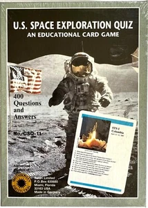 U.S. Space Exploration Quiz Card Game (Smithsonian Institution) BRAND NEW - Picture 1 of 3