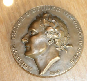 médaille société belge d études napoléoniennes le caillov 1950 - Bild 1 von 2